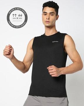 men regular fit crew-neck training t-shirt