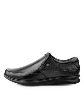 men regular fit formal slip-on shoes