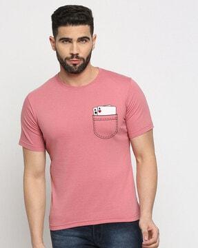 men regular fit graphic print t-shirt