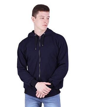 men regular fit hooded sweatshirt