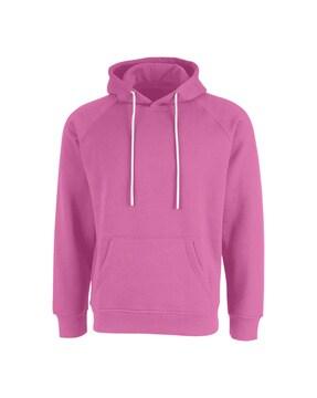 men regular fit hooded sweatshirt