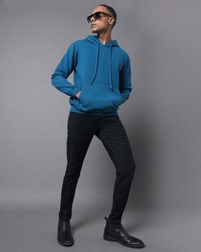 men regular fit hoodie