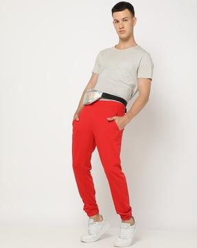 men regular fit joggers