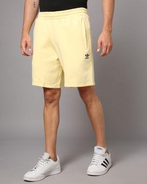 men regular fit knit shorts