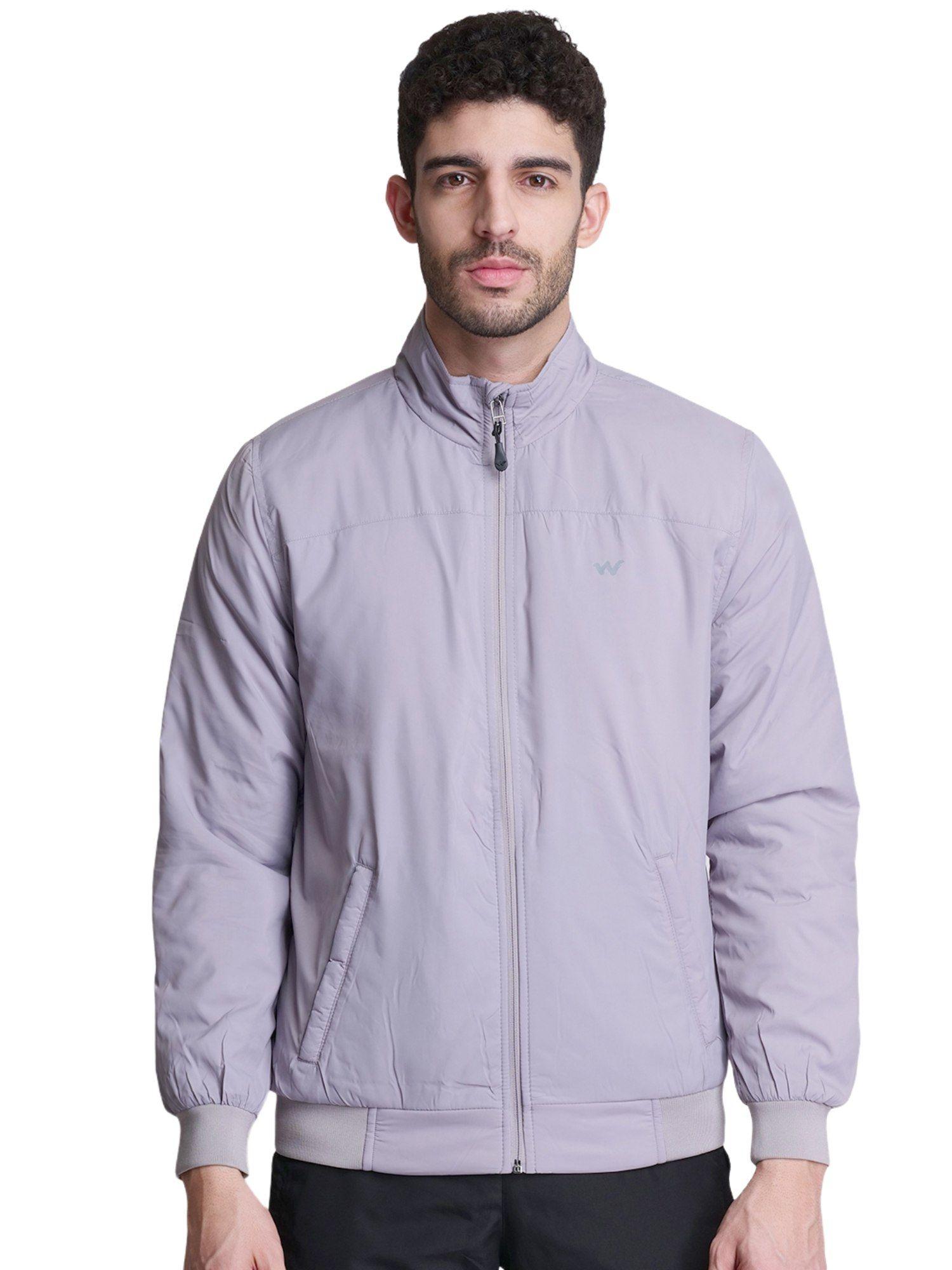 men regular fit lqj jackets-silver