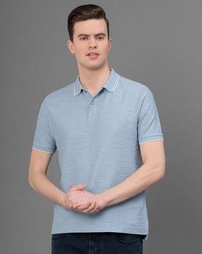 men regular fit polo t-shirt with short sleeves