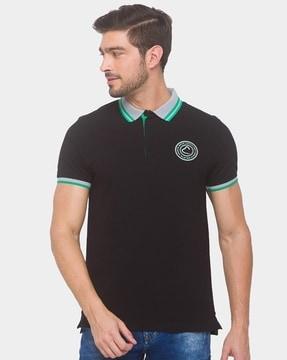 men regular fit polo t-shirt