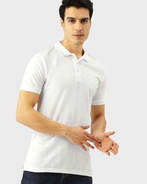 men regular fit polo t-shirt