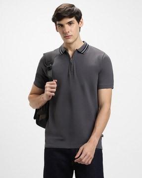 men regular fit polo t-shirt