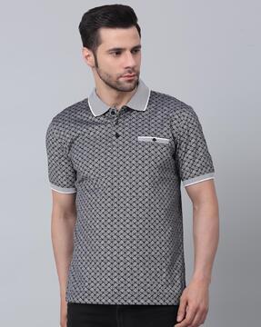 men regular fit polo t-shirt