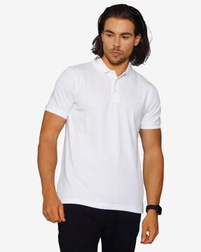 men regular fit polo t-shirt