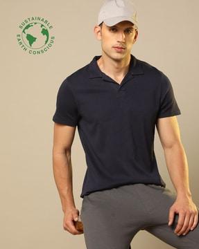 men regular fit polo t-shirt