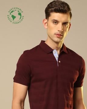 men regular fit polo t-shirt