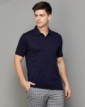 men regular fit polo t-shirt