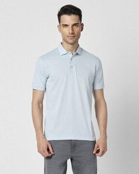 men regular fit polo t-shirt