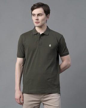 men regular fit polo t-shirt