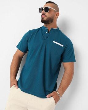 men regular fit polo t-shirt