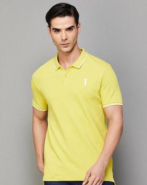 men regular fit polo t-shirt