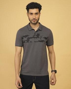 men regular fit polo t-shirt