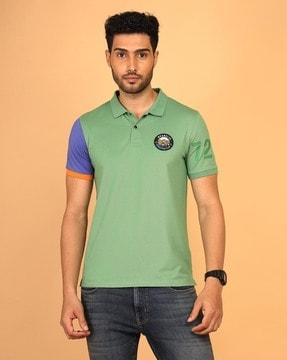 men regular fit polo t-shirt