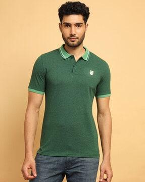 men regular fit polo t-shirt