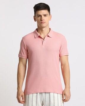 men regular fit polo t-shirt