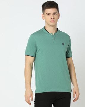 men regular fit polo t-shirt