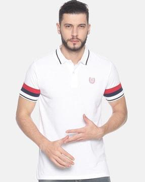 men regular fit polo t-shirt