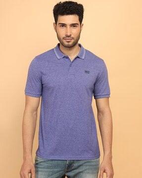 men regular fit polo t-shirt