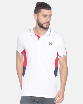 men regular fit polo t-shirt