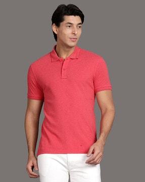 men regular fit polo t-shirt