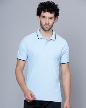 men regular fit polo t-shirt