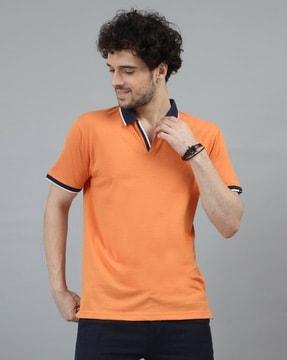 men regular fit polo t-shirt