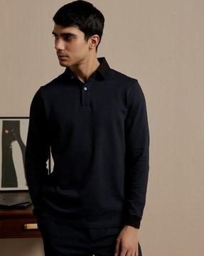 men regular fit polo t-shirt