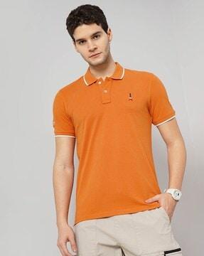 men regular fit polo t-shirt