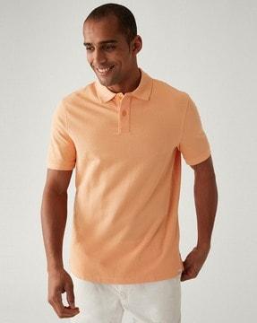 men regular fit polo t-shirt