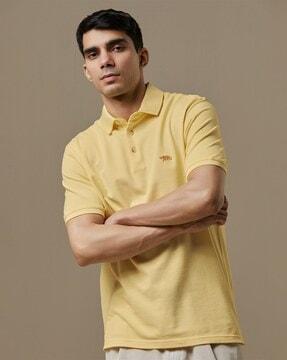 men regular fit polo t-shirt