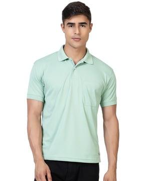 men regular fit polo t-shirt