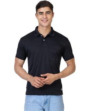 men regular fit polo t-shirt