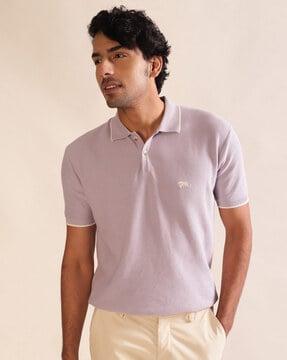 men regular fit polo t-shirt