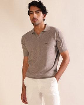 men regular fit polo t-shirt