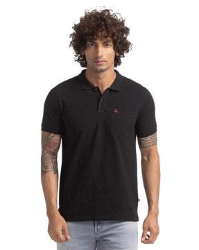 men regular fit polo t-shirt