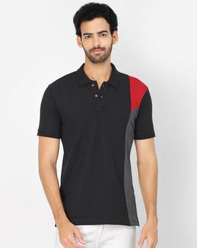 men regular fit polo t-shirt