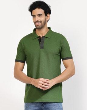 men regular fit polo t-shirt