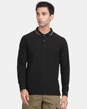 men regular fit polo t-shirt