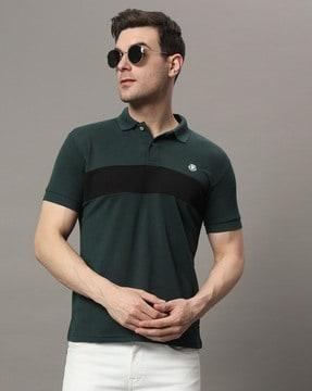 men regular fit polo t-shirt