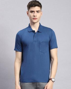 men regular fit polo t-shirt