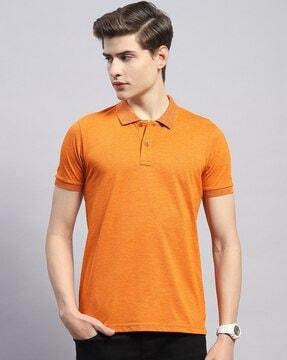 men regular fit polo t-shirt