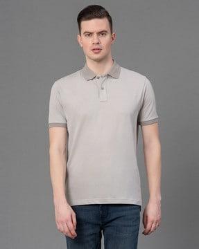 men regular fit polo t-shirt