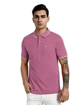 men regular fit polo t-shirt